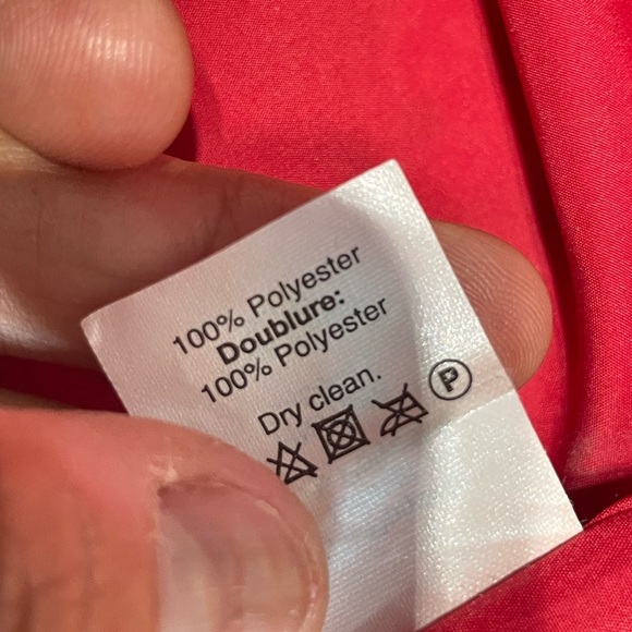 J CREW  Wrap Red Floral Size 8 Women's Strappy Dress, spaghetti strap, preppy - Picture 7 of 12